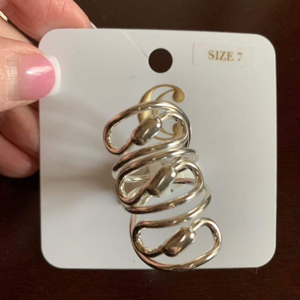 Silver Wrap Ring